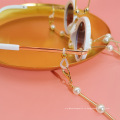 Нимай солнцезащитные очки цепочка аксессуары для очков стеклянные трубки из бисера цепочка для очков цепочка для очков жемчужная цепочка